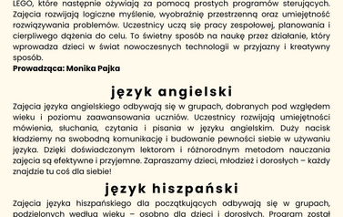 plan zajęć