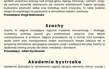 plan zajęć