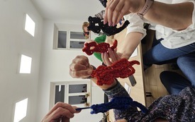 uczestnicy podczas warsztat&oacute;w kgw inspiruje