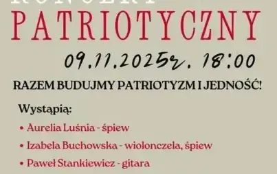 Zdjęcie do KONCERT PATRIOTYCZNY !