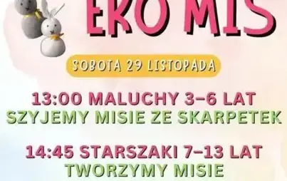 Zdjęcie do  Warsztaty Eko Miś