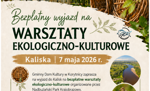 plakat o wyjeździe do Kalisk