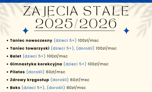 plan zajęć